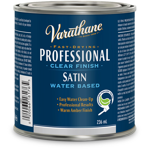 Varathane&reg; Professional Finish, 236 ml, Clear, Satin Fastek