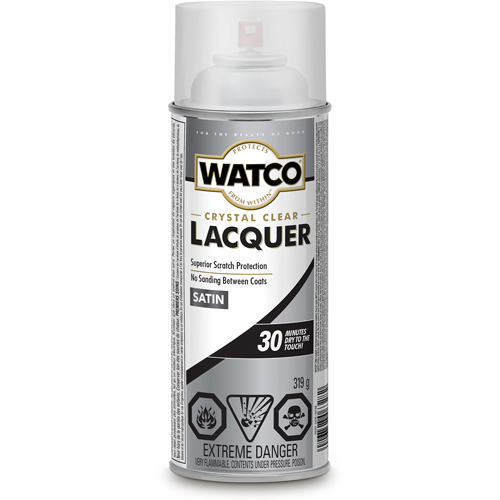 Laque pour bois Watco, 319 g, Transparent, Satin Fastek