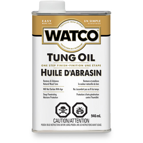 Huile dabrasin Watco, 946 ml, Transparent, Transparent Fastek