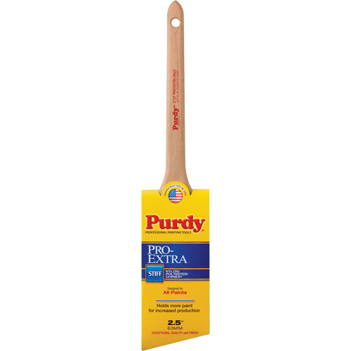 Pro-Extra Dale Paint Brush, Blended Material, Wood Handle, 2-1/2" Width Fastek