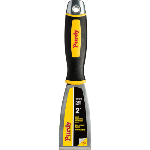 Premium Putty Knife, 2", Stainless Steel Blade Fastek