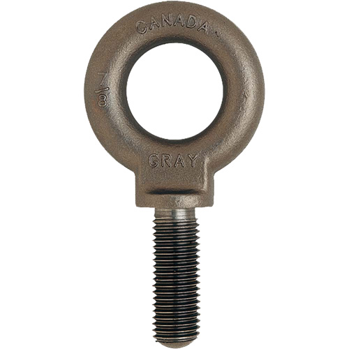 Eye Bolts, Uncoated Natural Finish, 4000lbs. (2 tons) Capacity Fastek