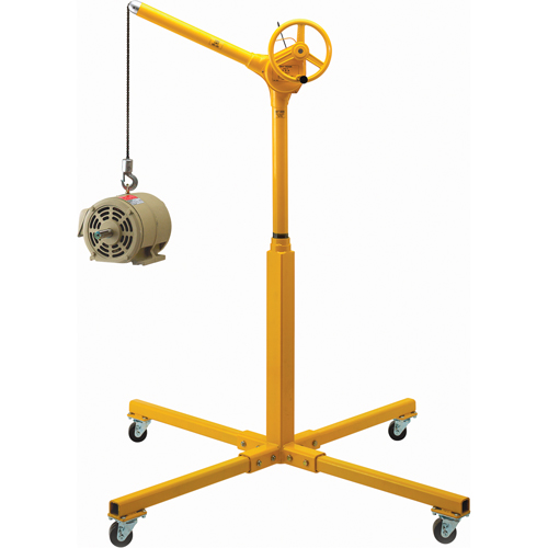Tall Industrial Lifting Device with Mobile Base, 500 lbs. (0.25 tons) Capacity Fastek