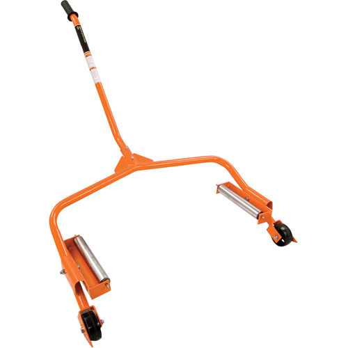 624A Chariots porte - Roues de camions, Capacit&eacute; de 450 lb, Cadre en Acier, 48" h Fastek