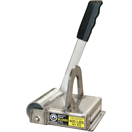 &eacute;lectro-aimants de levage de base, Capacit&eacute; de retenue 400 lb (0,2 tonne), 7-1/2" lo x 5-5/8" la x 5-1/2" h Fastek