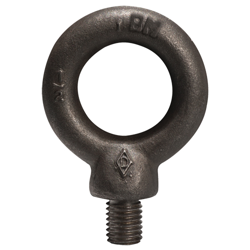 Machinery Eye Bolts, 5/8" Dia., 1-3/4" L, Uncoated Natural Finish, 4000 lbs. (2 tons) Capacity Fastek