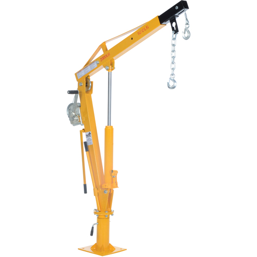 Winch Operated Truck Jib Crane, 1000 lbs. (0.5 tons) Capacity, 86-1/2" Max. Clearance Fastek