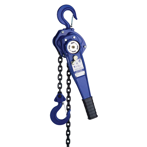 Lever Hoist, 5' Lift, 6000 lbs. (3 tons) Capacity, Grade 80 load chain Chain Fastek