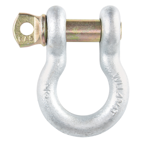 Screw Pin Anchor Shackle, 3/16", Screw Pin, Hot Dip Galvanized Fastek