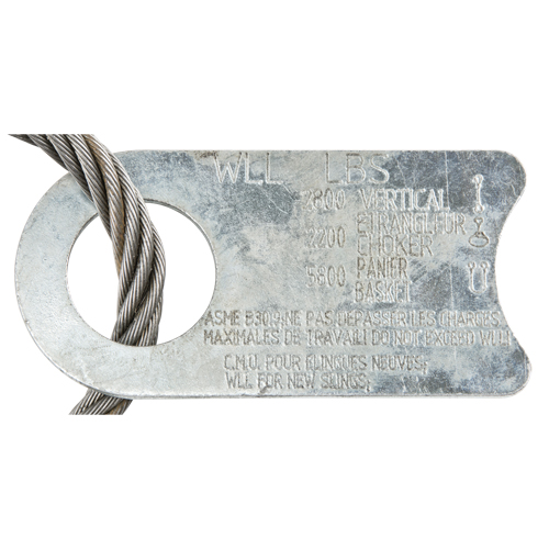 Wire Rope Lifting Sling - Eye & Eye Fastek