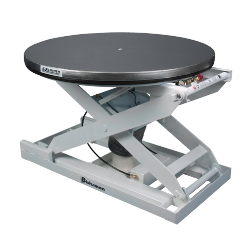 EZ Loader&reg; E Self-Levelling Pallet Positioner - Stainless Platform, 43" L x 43" W, 4000 lbs. Cap. Fastek