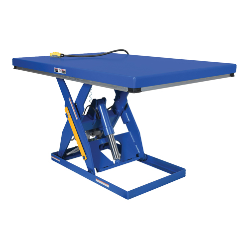 Hydraulic Scissor Lift Table, Steel, 48" L x 40" W, 3000 lbs. Cap. Fastek