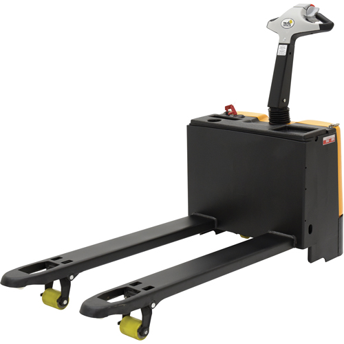 Fully Powered Electric Pallet Truck With  Scale, 3300 lbs. Cap., 48" L x 28.25" W Fastek