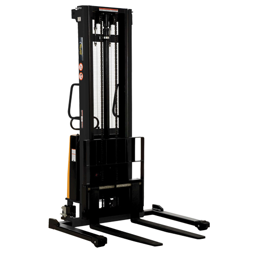 Fork Lift Stacker, Electric Operated, 2000 lbs. Capacity, 137" Max Lift Fastek