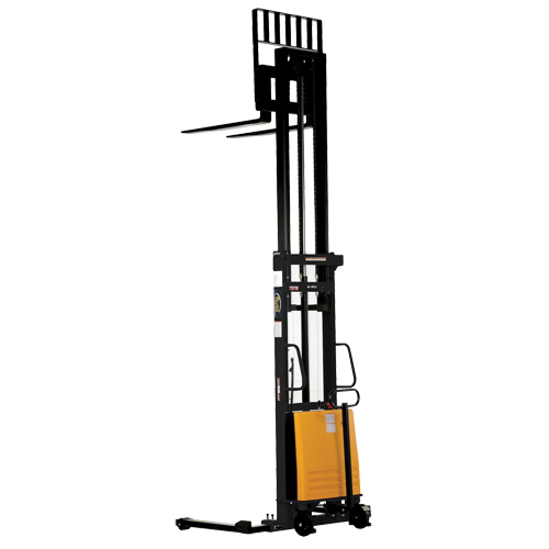Fork Lift Stacker, Electric Operated, 2000 lbs. Capacity, 137" Max Lift Fastek