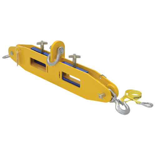 Forklift Lifting Beam, 7" x 2-1/2" Fork Pocket Fastek