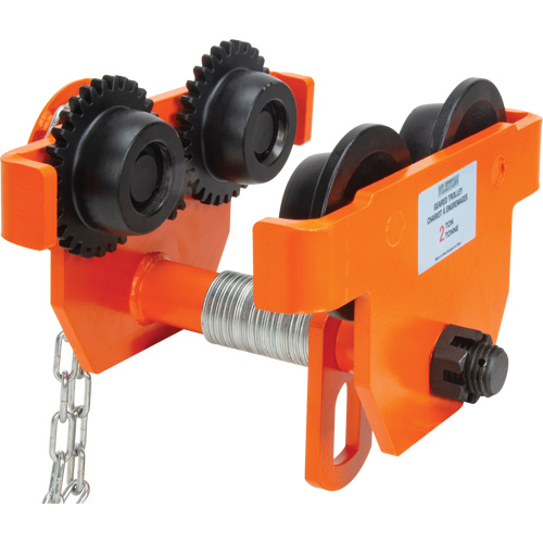 Chariot r&eacute;glable avec plaques de s&eacute;curit&eacute;, 10 000 lb (5 tonnes) Capacit&eacute;, 4-14/16" - 6-7/8" Fastek