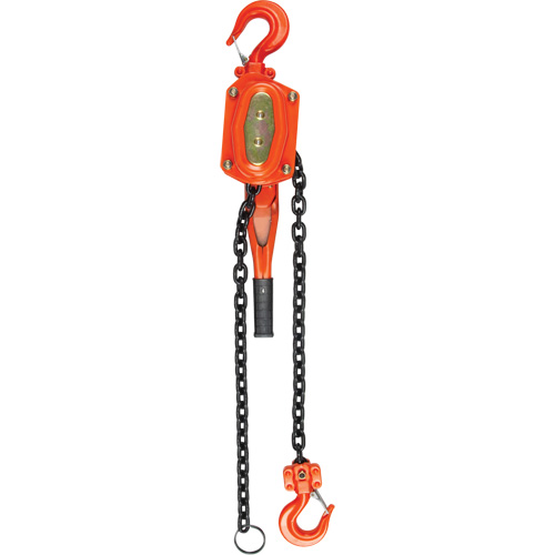 Lever Hoist, 10' Lift, 1500 lbs. (0.75 tons) Capacity, Alloy Steel Chain Fastek