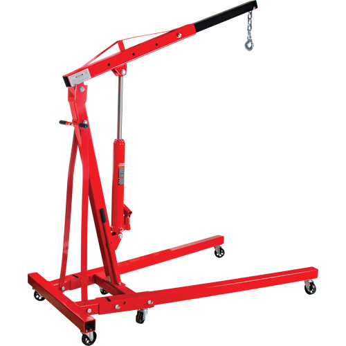 Folding Shop Crane, 4000 lbs. (2 tons) Capacity Fastek
