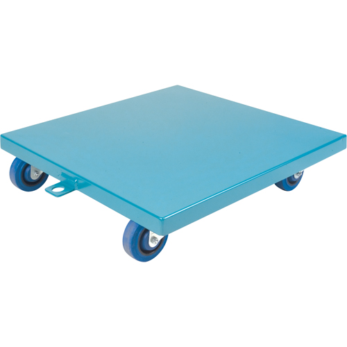 Steel Deck Dollies, 24" W x 24" D x 7" H, 1200 lbs. Capacity Fastek