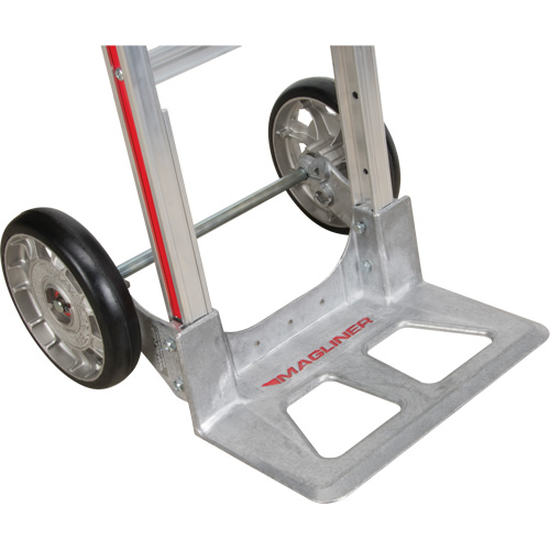 Knocked Down Hand Truck, P-Handle Handle, Aluminum, 52" Height, 500 lbs. Capacity Fastek