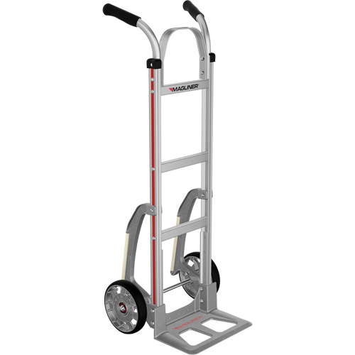 Knocked Down Hand Truck, Dual Handle, Aluminum, 48" Height, 500 lbs. Capacity Fastek