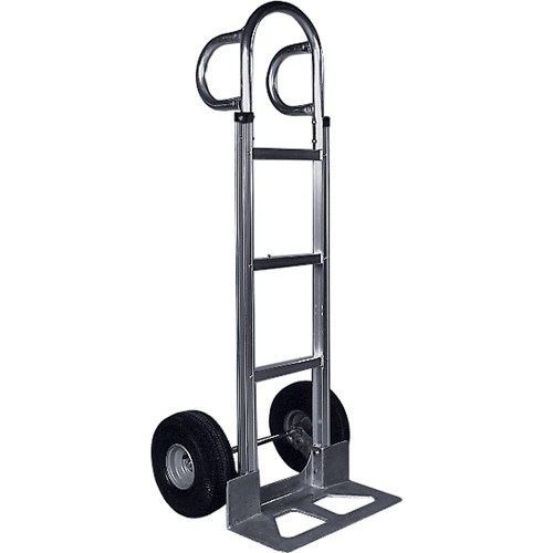 Knocked Down Hand Truck, P-Handle Handle, Aluminum, 55" Height, 500 lbs. Capacity Fastek