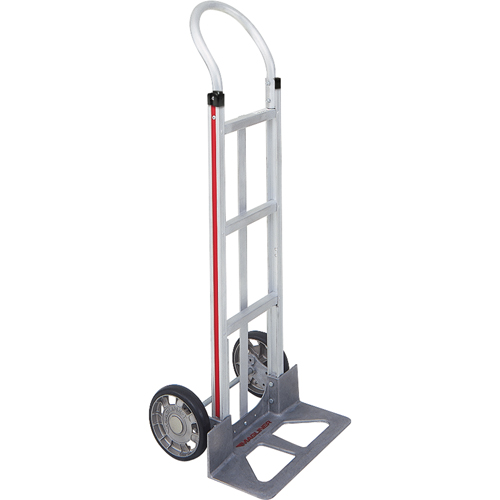 Knocked Down Hand Truck, Continuous Handle, Aluminum, 48" Height, 500 lbs. Capacity Fastek