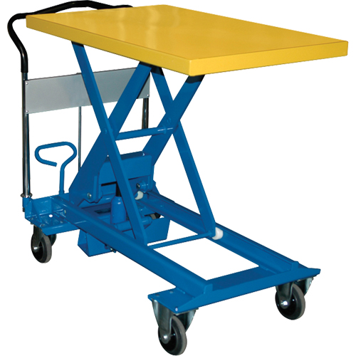 Dandy Lift Scissor Lift Table, 35-5/8" L x 23-3/5" W, Steel, 1100 lbs. Capacity Fastek