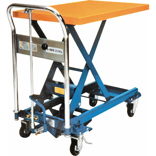 Dandy Lift Scissor Lift Table, 31-1/2" L x 19-7/10" W, Steel, 550 lbs. Capacity Fastek