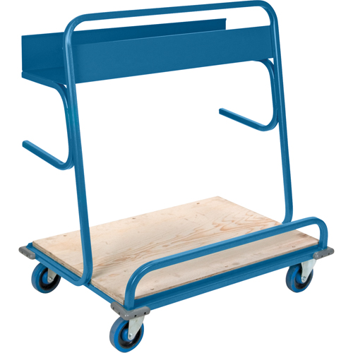Chariots pour mat&eacute;riaux de construction, 39" x 26" x 42", Capacit&eacute; 1200 lb Fastek