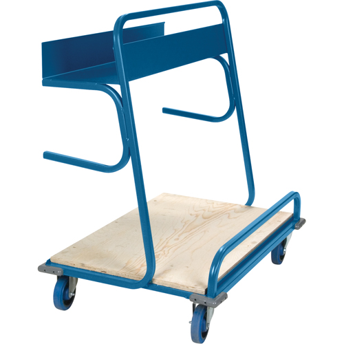 Chariots pour mat&eacute;riaux de construction, 39" x 26" x 42", Capacit&eacute; 1200 lb Fastek