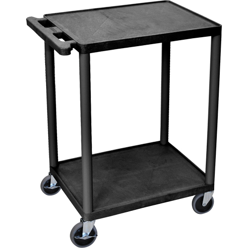 Chariot utilitaire, 2 tiers, 18" x 33" x 24", Capacit&eacute; 400 lb Fastek