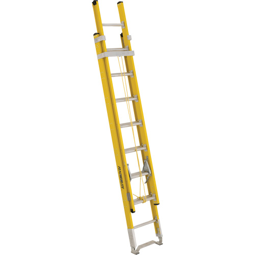 Industrial Heavy-Duty Extension Ladders (6200 Series), 375 lbs. Cap., 13' H, Grade 1AA Fastek