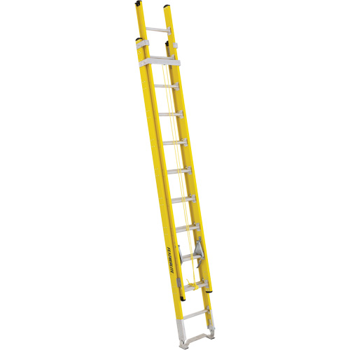 Industrial Heavy-Duty Extension Ladders (6200 Series), 375 lbs. Cap., 17' H, Grade 1AA Fastek