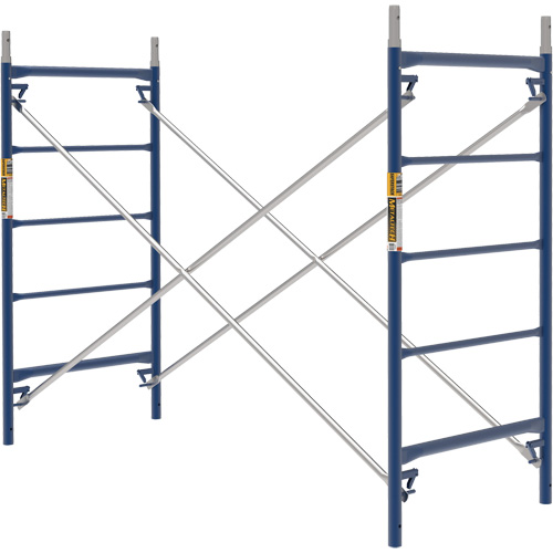 Scaffolding, Steel Frame, 84" D x 60" H Fastek