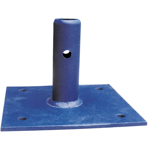 Scaffolding Accessories - Fixed Base Plate, Base Plate, 6" W x 6" H Fastek