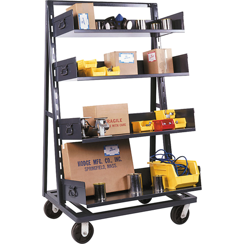 Adjust-A-Tray Trucks, 18" x 38" x 64", 1500 lbs. Capacity Fastek