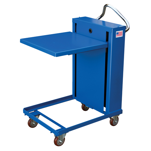 Plateformes auto-&eacute;l&eacute;vatrices, 20" lo x 20" la, Acier, Capacit&eacute; 460 lb Fastek