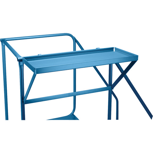 Mechanics/Maintenance Rolling Ladder, Steel, 4 Steps, 38" Platform Height Fastek