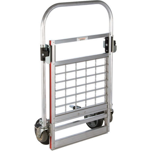 Four Wheel Folding Platform Truck, Aluminum, 750 lbs., 31" L x 23-1/4" W, 39" High Fastek