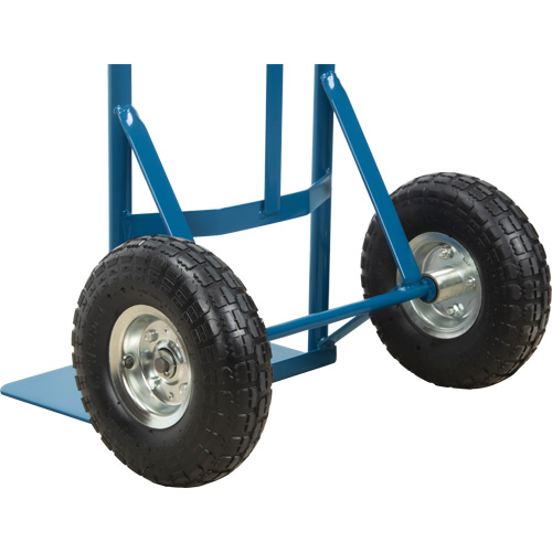 All-Welded Hand Truck, Dual Handle, Steel, 46" Height, 600 lbs. Capacity Fastek