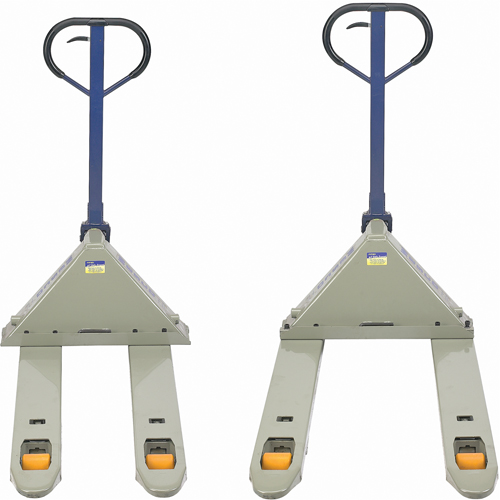 Adjustable Width Pallet Trucks, 48" L x 27" W, 5500 lbs. Capacity Fastek