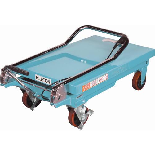 Heavy-Duty Hydraulic Scissor Lift Table, 32" L x 19-3/4" W, Steel, 660 lbs. Capacity Fastek