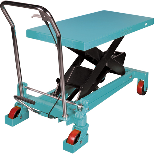 Heavy-Duty Hydraulic Scissor Lift Table, 40" L x 20-1/8" W, Steel, 2200 lbs. Capacity Fastek