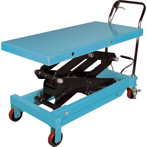 Heavy-Duty Hydraulic Scissor Lift Table, 48" L x 24" W, Steel, 1545 lbs. Capacity Fastek