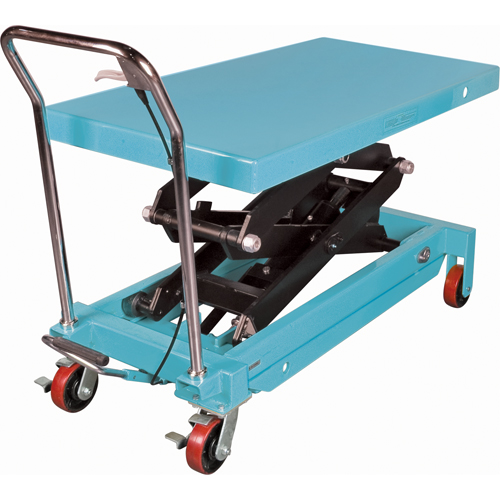 Heavy-Duty Hydraulic Scissor Lift Table, 48" L x 24" W, Steel, 1545 lbs. Capacity Fastek