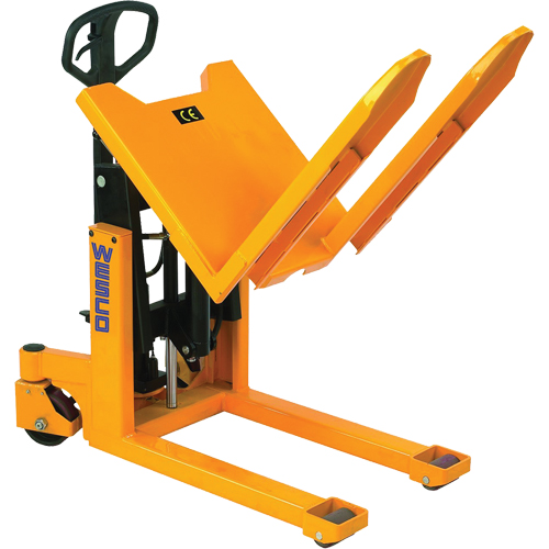 Ergonomic Pallet Tilter, 90° Tilt, 2200 lbs. Capacity, 51-2/3" L x 21-1/2" W x 44-1/4" H Fastek