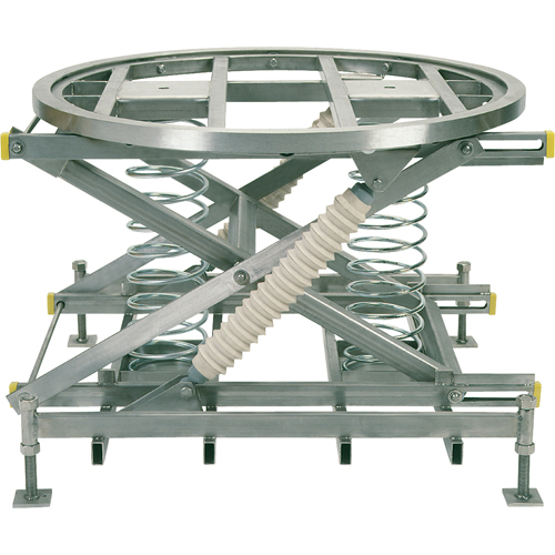Spring-Operated Pallet Lifters - Pallet Pal&reg;, 43-5/8" L x 43-5/8" W, 4500 lbs. Cap. Fastek