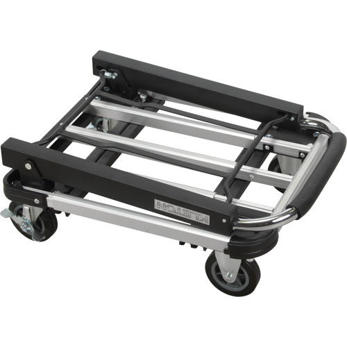 Foldable Platform Trucks, Aluminum, 300 lbs., 28" L x 16" W, 32" High Fastek